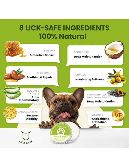Bálsamo Hidratante para Patas y Nariz de Perro PawSono 60g