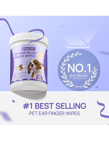 Toallitas para Oídos HICC PET 50 Unidades Aroma Coco