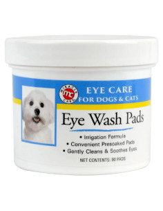Toallitas Oculares Miracle Care para Perros y Gatos 90 Unidades