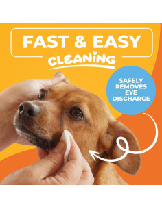 Toallitas Hipoalergénicas Paw Science para Ojos de Perro 2