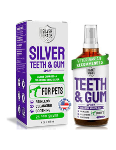 Spray Dental Silver Grade para Perros y Gatos 113g