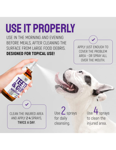 Spray Dental Silver Grade para Perros y Gatos 113g