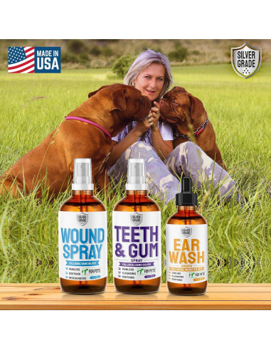 Spray Dental Silver Grade para Perros y Gatos 113g