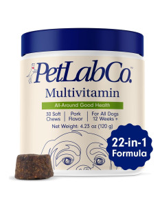Multivitaminas Masticables para Perros PetLab Co. 22 en 1
