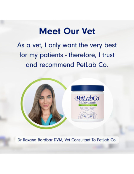 Multivitaminas Masticables para Perros PetLab Co. 22 en 1
