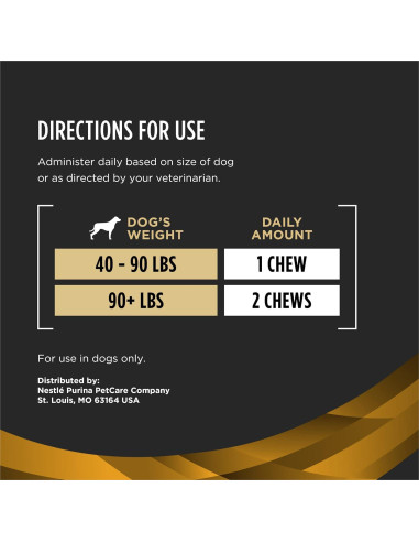 Suplemento Articular Veterinario Purina Pro Plan 30 masticables