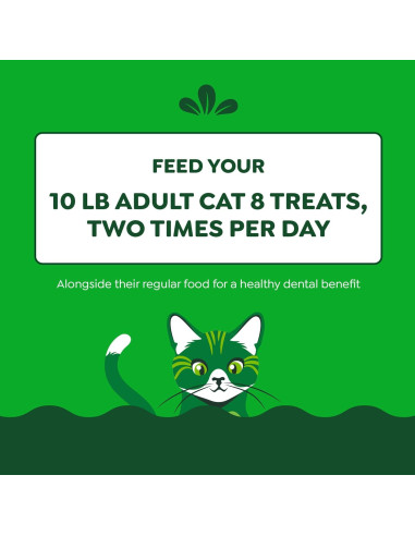 Greenies Feline Treats Dentales Catnip 280g - Gato Adulto