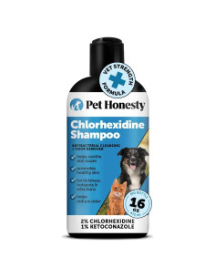 Champú Clorhexidina PetHonesty 16 oz para Gatos y Perros