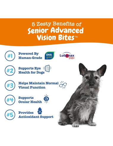 Suplemento Zesty Paws para Ojos de Perros - 90 Masticables