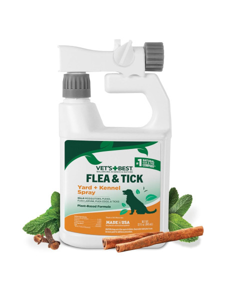 Spray contra pulgas y garrapatas Vet's Best 0,91 L