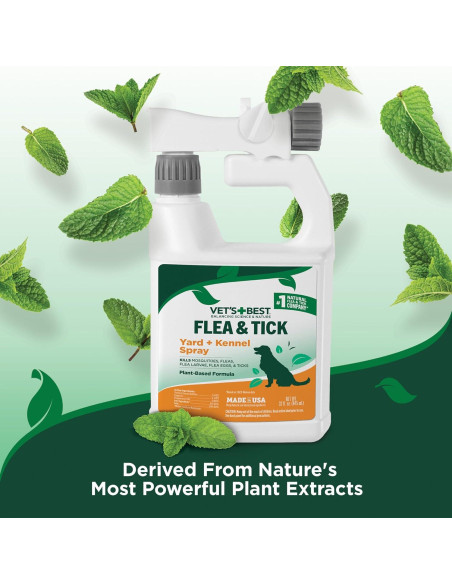 Spray contra pulgas y garrapatas Vet's Best 0,91 L