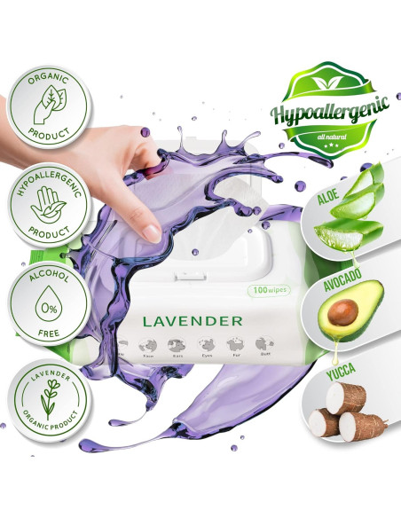 Toallitas Orgánicas para Perros y Gatos Petazy 400 Unidades