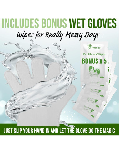 Toallitas Orgánicas para Perros y Gatos Petazy 400 Unidades