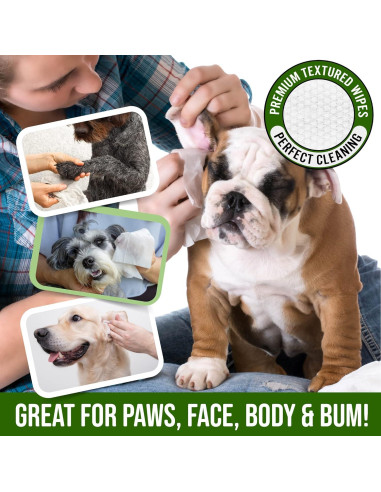 Toallitas Orgánicas para Perros y Gatos Petazy 400 Unidades