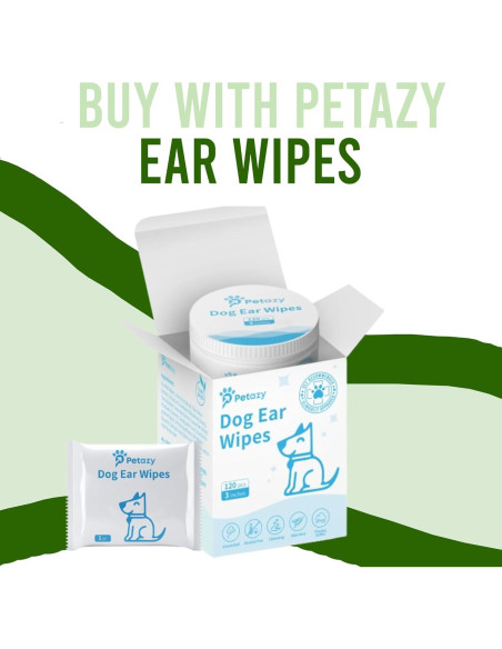 Toallitas Orgánicas para Perros y Gatos Petazy 400 Unidades