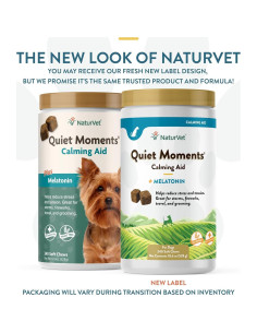 Suplemento Calmante NaturVet Quiet Moments 240 Masticables 2