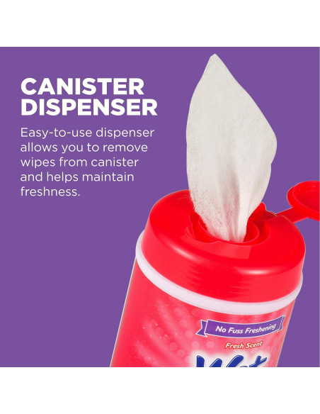 Toallitas Húmedas para Gatos Wet Ones 50 Unidades Aloe Vera