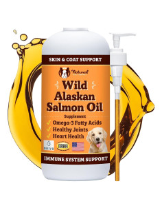 Aceite de Salmón Salvaje de Alaska Natural Dog 473 ml