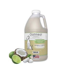 Champú para perros Wahl USA 64 oz Avena y Verbena de Lima