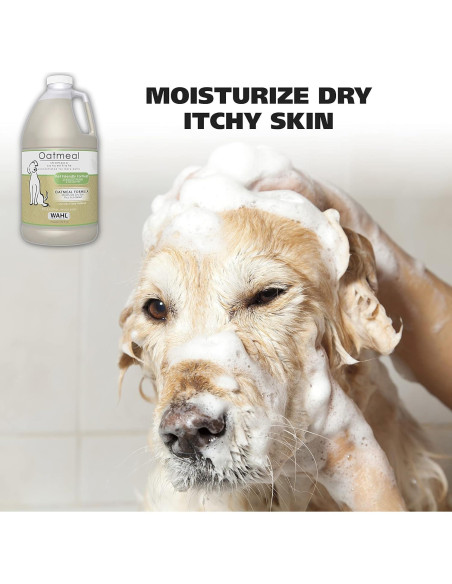 Champú para perros Wahl USA 64 oz Avena y Verbena de Lima