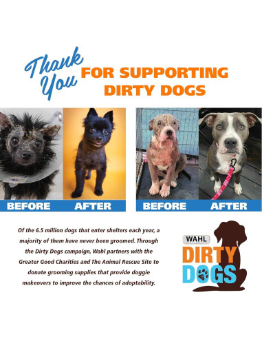 Champú para perros Wahl USA 64 oz Avena y Verbena de Lima