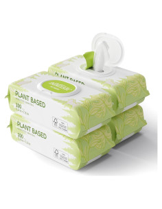 400 Toallitas Ecológicas para Perros IMMHABI Sin Fragancia