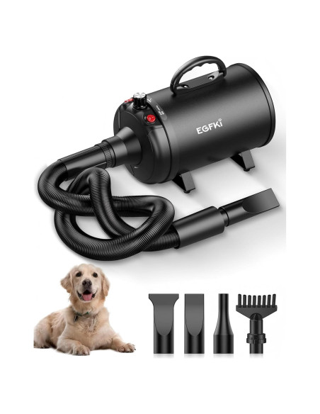 Secador de Pelo para Perros CHANGZHOU 5.2HP 3800W Ajustable