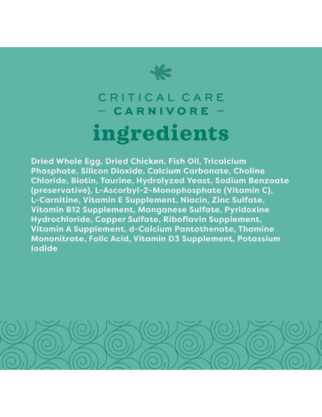 Alimento de Recuperación Oxbow Carnivore 340g para Gatos y Hurones