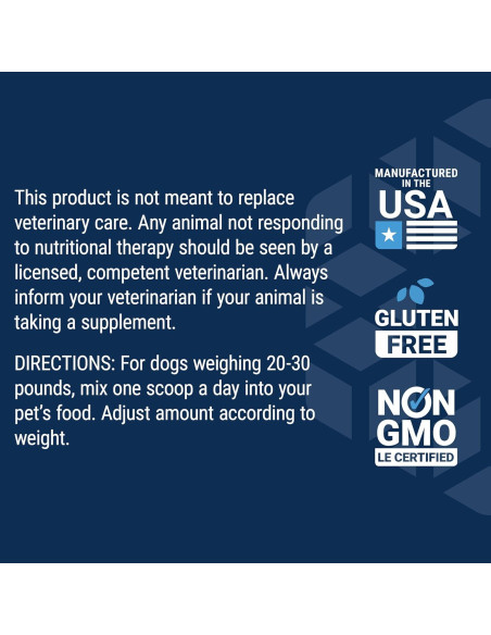 Mezcla Vitaminas y Suplementos para Perros Life Extension 60 porciones