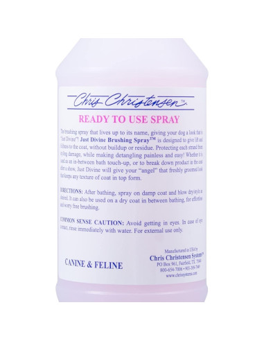 Spray Desenredante para Perros Chris Christensen 473ml