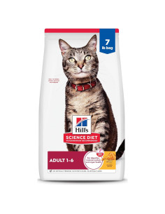 Comida Seca para Gatos Hill's Science Diet Pollo 3,18 kg
