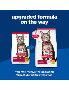 Comida Seca para Gatos Hill's Science Diet Pollo 3,18 kg 2