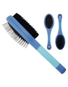 Cepillo 2-en-1 AKC para Perros y Gatos - Deshedding y Desenredar