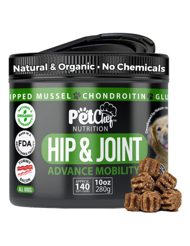 Suplemento Articular para Perros Pet Chef 248g - Glucosamina