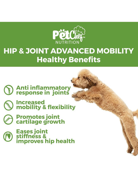 Suplemento Articular para Perros Pet Chef 248g - Glucosamina