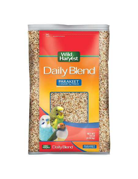 Mezcla Diaria Nutrición Wild Harvest para Aves 4,54 kg Naranja