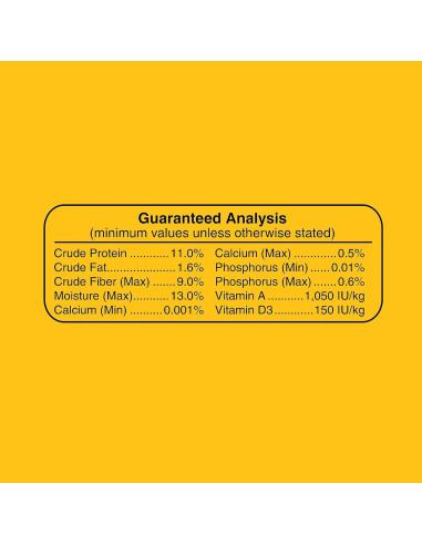 Mezcla Diaria Nutrición Wild Harvest para Aves 4,54 kg Naranja