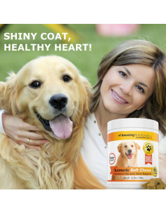 Cápsulas de Cúrcuma para Perros Amazing Nutritionals 90 Unidades 2