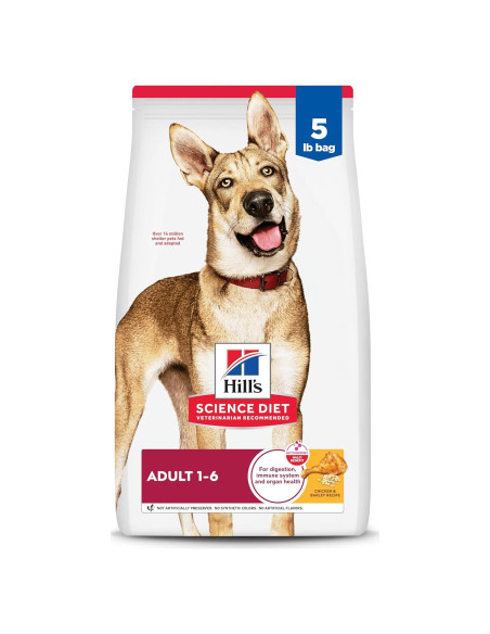 Hill's Science Diet Comida Seca para Perros Adultos 2,27 kg Pollo