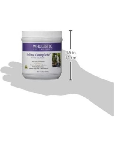 Suplemento Multivitamínico Probiotico para Gatos Wholistic 226g