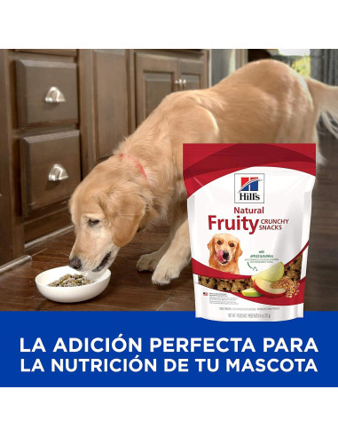 Snacks Naturales para Perros Hill's Manzana y Avena 230g