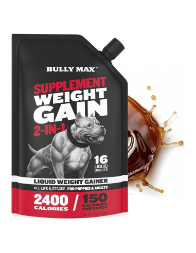 Suplemento Líquido Aumento de Peso Bully Max 16 oz