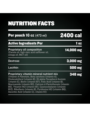 Suplemento Líquido Aumento de Peso Bully Max 16 oz