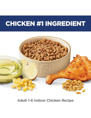 Comida Seca para Gatos Hill's Science Diet Pollo 3,18 kg