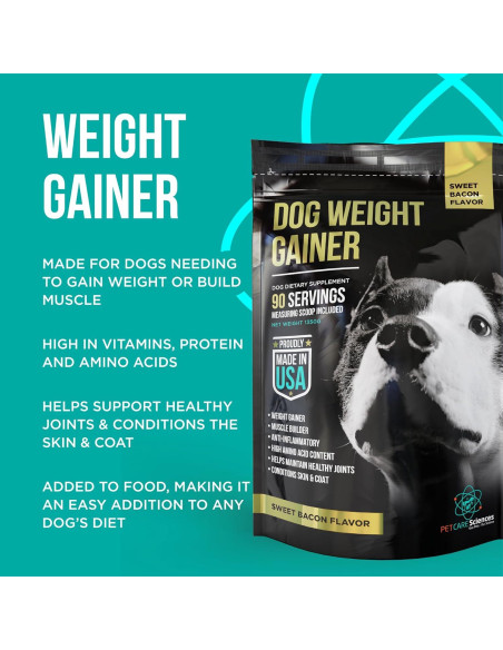Aumentador de Peso para Perros PET CARE 90 Porciones