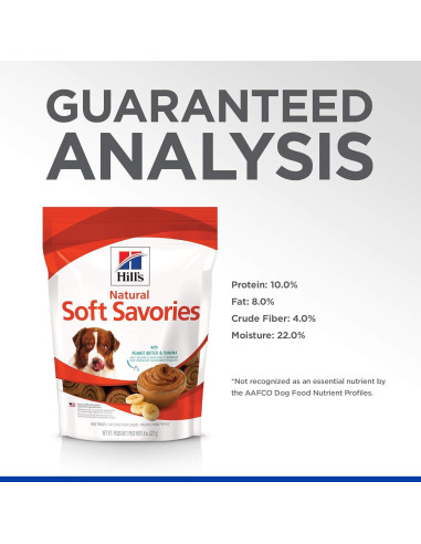Golosinas para Perros Hill's 100% Naturales 227 g Mantequilla de Maní