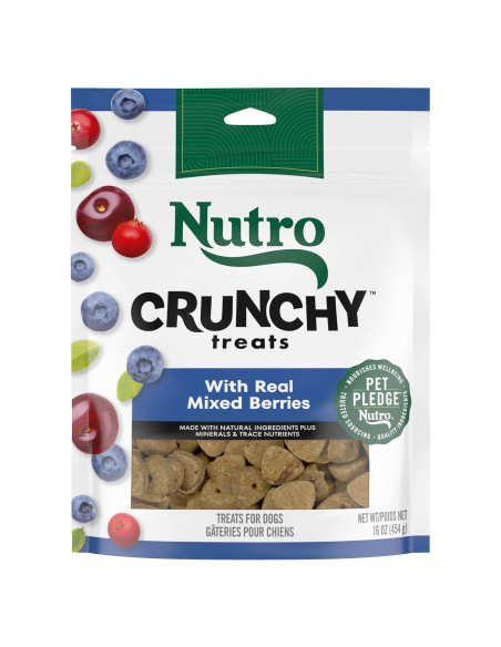 Golosinas para Perros Nutro Crunchy Berries Mixtas 453 g