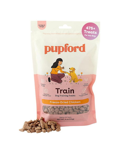 Golosinas Deshidratadas para Perros Pupford Pollo 113g