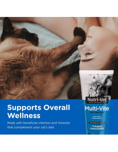 Nutri-Vet Gel Multivitamínico para Gatos 85 g - Soporte Inmunológico 2