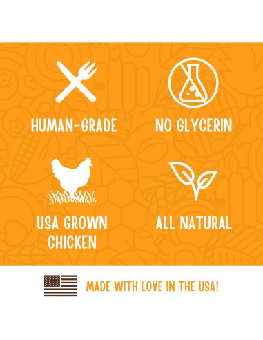 Golosinas para Perros Full Moon Pollo 340 g 100% Natural